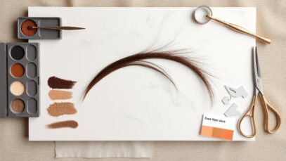 Simple steps to perfect brow shape and color