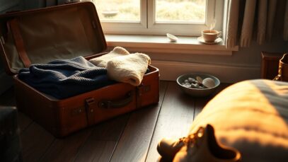 Weekend return from England: family time and homecoming