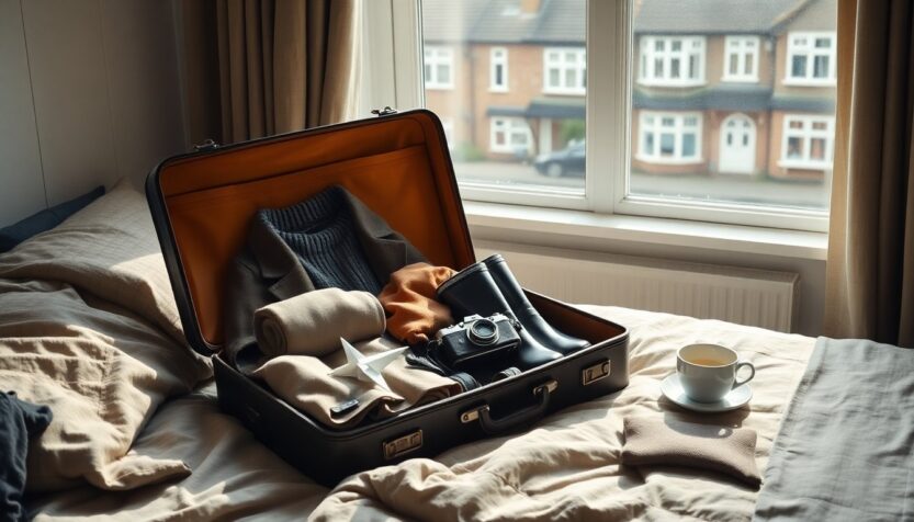 Weekend update: returning from England with family