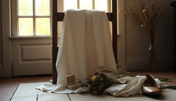 What Harriet Sperling might wear for her wedding to Peter Phillips