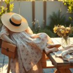 Garden party dress ideas for a 40th birthday celebration