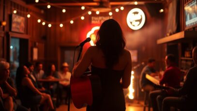 Kacey Musgraves previews Middle of Nowhere in a Nashville honky-tonk