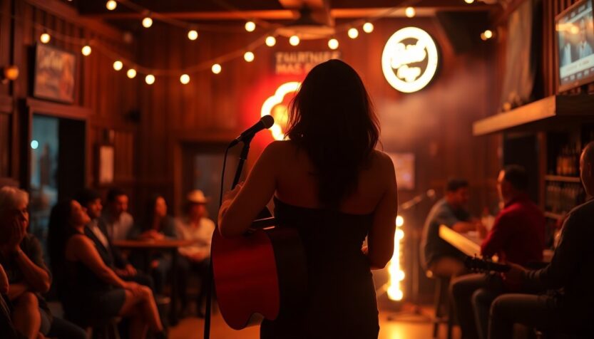 Kacey Musgraves previews Middle of Nowhere in a Nashville honky-tonk