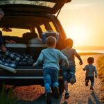 Weekend road trip ideas with kids and playlists